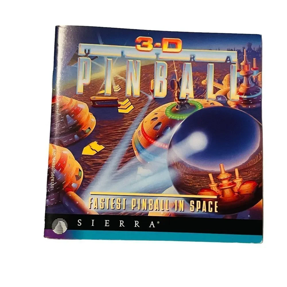 10/$25🦋 Sierra 3-D Ultra Pinball PC Game